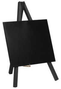 Mini Chalkboard Easel 24 X 11.5cm Black Pk 3 - 1