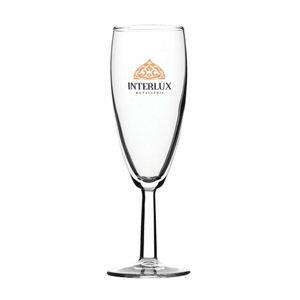 Custom Branded Elegance Saxon Flute Glass (150ml/5.25oz) - 1