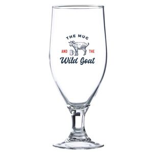 Custom Branded Dunkel Stem Glass - Half Pint (380ml/13.4oz) - 1