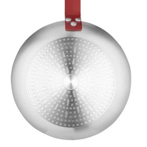 Hygiplas Aluminium Non-Stick Teflon Platinum Plus Frying Pan with Red Handle 24cm - HT965 - 3