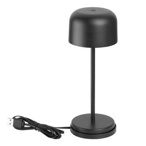 Olympia Siena Table Lamp Round Dome Black 200mm - HZ200 - 3