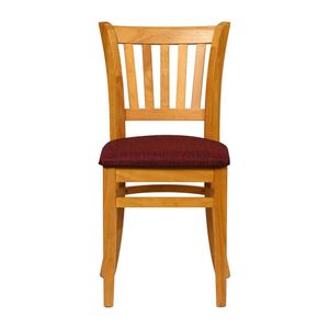 Turin Dining Table with 4 Manhattan Dining Chairs Soft Oak with Shetland Scarlett - JA214 - 3