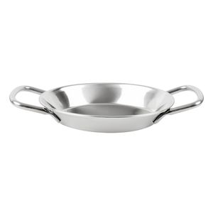 Olympia Table Presentation Mini Paella Pan Stainless Steel 120mm - HY103 - 1