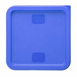 Hygiplas Square Food Storage Container Lid Blue Medium - HY411 - 3