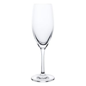 Olympia Cantina Champagne Flute Glasses Crystal 195ml/6.59oz (6 Pack) - HW657 - 1
