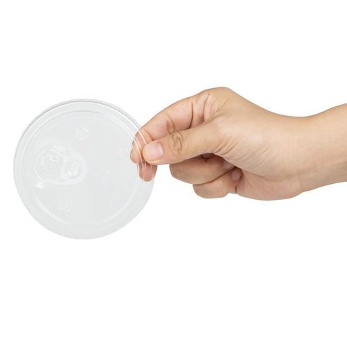 Fiesta Recyclable rPET Strawless Lids for 12/16/20oz Cups (400 Pack) - HZ230 - 3
