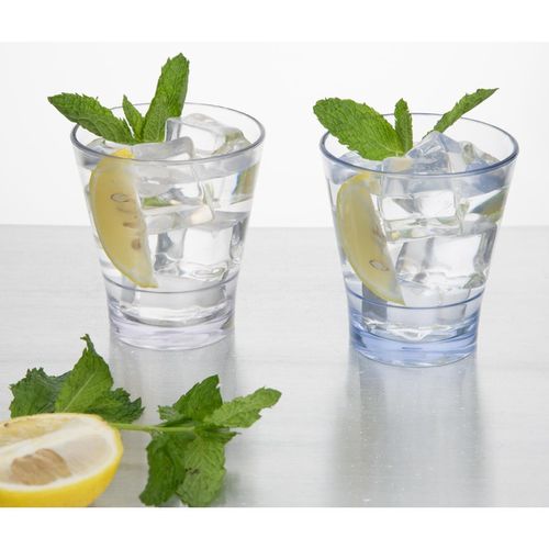 Olympia Kristallon Polycarbonate Stacking Tumblers - Clear 250ml (6 Pack) - HZ080 - 5