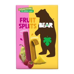 BEAR Fruit Splits Pineapple & Raspberry 20g 8x5 (40 Pack) - KA632 - 1