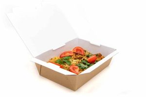 Large On the Go Box no Window (Microwavable) (Case of 150) - 1