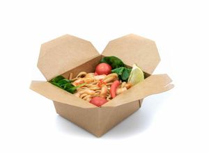 No.1 Leak Proof Kraft Deli Box (Case of 450) - 1