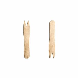 Biodegradable Wooden Chip Fork (Case of 1000) - 1