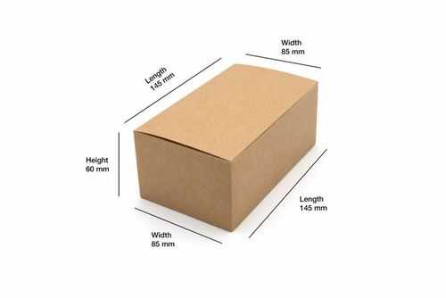 Small Kraft Compostable Chicken Box (Case of 500) - 2