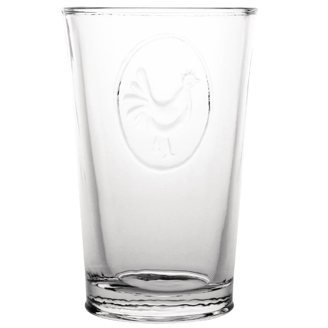 CN736 - Olympia Rooster Glass Tumbler 260ml - Case 6 - CN736