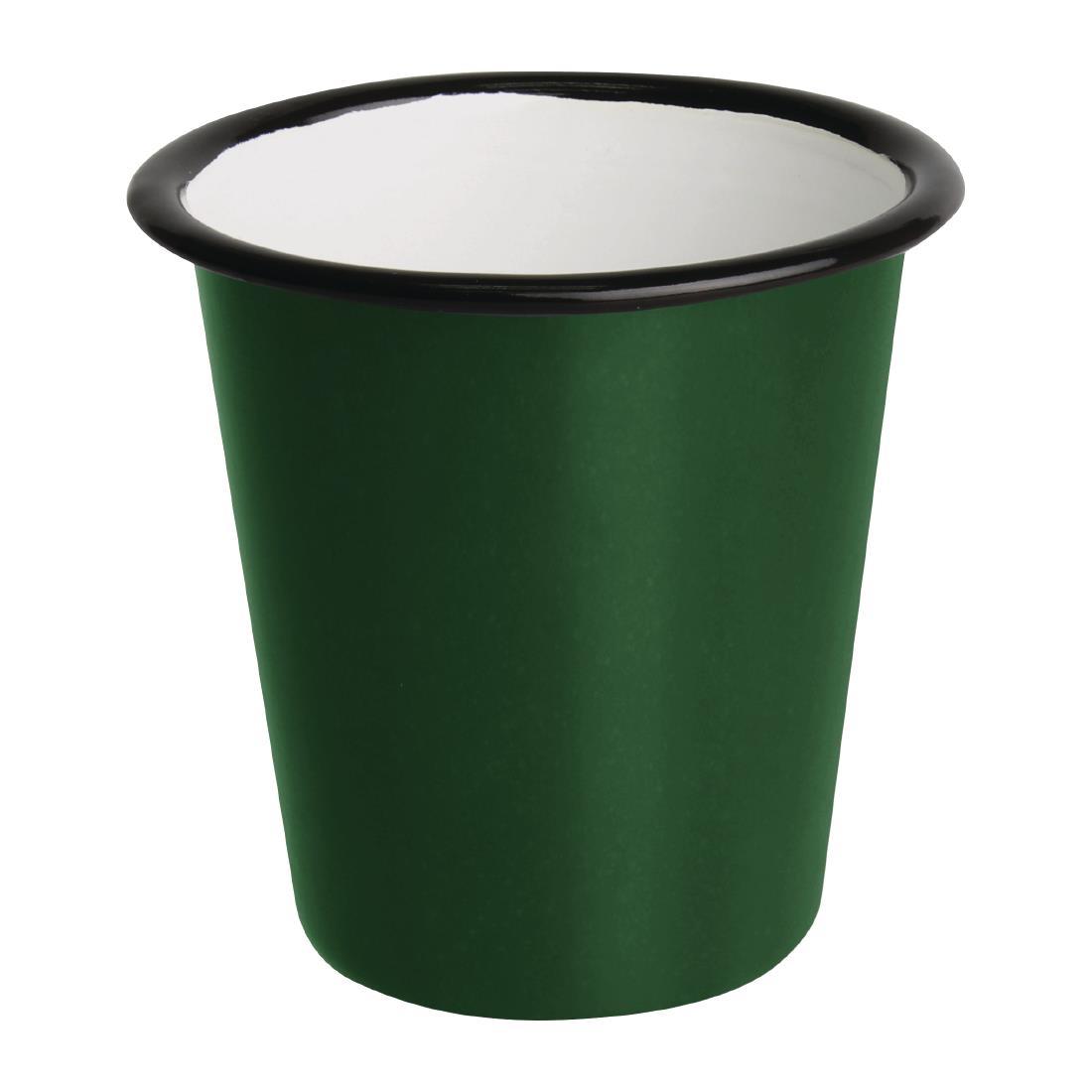 DC392 - Olympia Enamel Tumbler Green 310ml - Case 6 - DC392