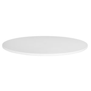 Bolero Mateo 600mm Round Café Table - White - SA832 - 3