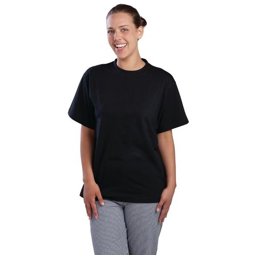 Nisbets Essentials T-Shirts Black Small (10 Pack) - SA842 - 3