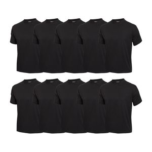 Nisbets Essentials T-Shirts Black XL (10 Pack) - SA843 - 1