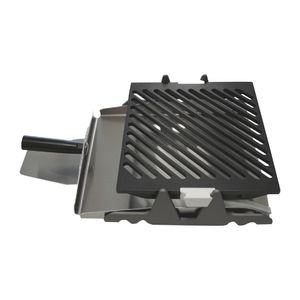 Merrychef PSR163 High Opening Panini Press with Grilled Plates - AU110 - 1