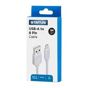 Status USB to 8-Pin (Lightning) Charging Lead 1m - JA851 - 1