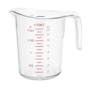 Vogue Polycarbonate Measuring Jug 500ml - HW976 - 1