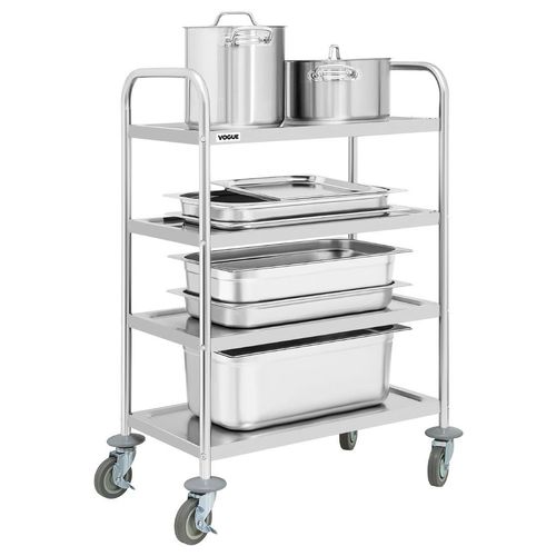 Vogue 4 Tier Clearing Trolley - JB373 - 4