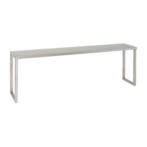 Parry Stainless Steel Single Tier Heated Chef's Rack 1200x350mm - JK043 - 1