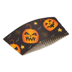 Fiesta Recyclable Halloween Cup Sleeves for 12oz Hot Cups (100 Pack) - JB541 - 1