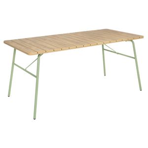 Bolero Melbourne Outdoor Polywood Dining Table 1610x800x734mm - HZ218 - 1