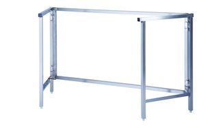 Parry Stainless Steel Flatpack Table With One Undershelf - FTAB09600 - 3