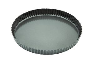 Carbon Steel Non-Stick Fluted Quiche Tin 29cm - FQT-CS29 - 1