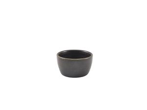 Terra Porcelain Black Ramekin 13cl/ 4.5oz (Pack of 12) - RAM-PBK4 - 1