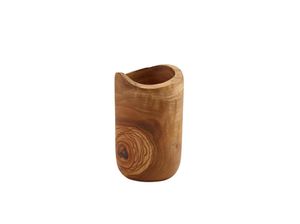 GenWare Olive Wood Rustic Cutlery Holder - OWRCH - 1