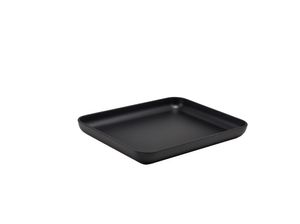 GenWare Melamine Black Jute Platter GN 1/2 - JT120302 - 1
