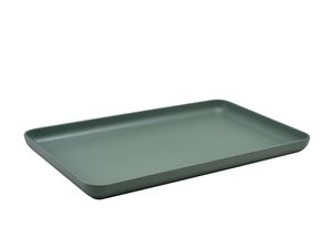 GenWare Melamine Green Jute Platter GN 1/1 - JT110367 - 1