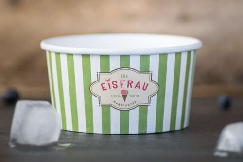 Custom Printed Squat Soup Container 8oz - 1