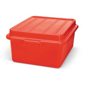 Vollrath Traex® Colour-Mate Red Snap-On Lid - 3