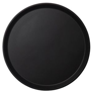 Cambro Black Camtread® Round Tray Diameter405mm - 1