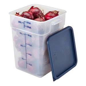 Cambro 20.8L Translucent CamSquare - 3