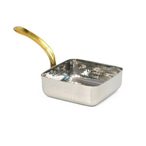 Pujadas Mini Stainless Steel Square Fry Pan 140mm - 1