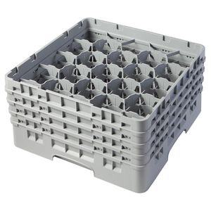 Cambro H215mm Grey 20 Compartment Camrack - 1