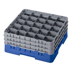 Cambro H174mm Blue 25 Compartment Camrack - 1