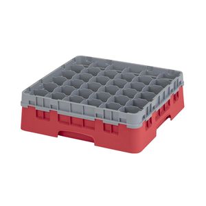Cambro H114mm Red 36 Compartment Camrack - 1