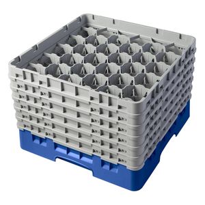 Cambro H298mm Blue 30 Compartment Camrack - 1