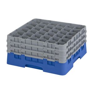 Cambro H196mm Blue 36 Compartment Camrack - 1