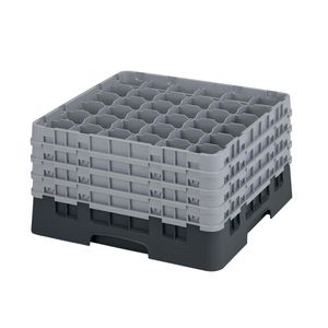 Cambro H238mm Black 36 Compartment Camrack - 1