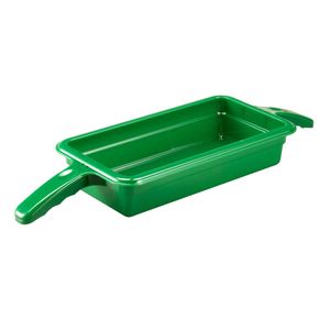 Cambro Double Handled High Heat 1/3 Food Pan Green - 1