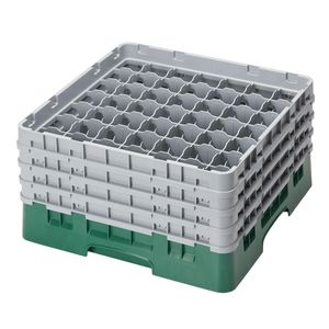 Cambro H215mm Green 49 Compartment Camrack - 1