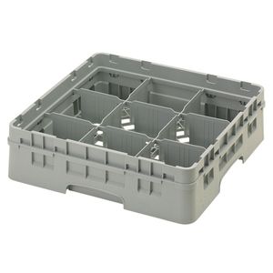 Cambro H92mm Grey 9 Compartment Camrack - 1