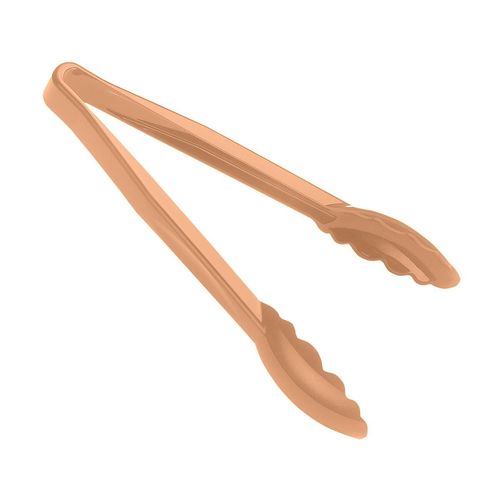 Cambro Beige Scallop Grip Tong 230mm - 1