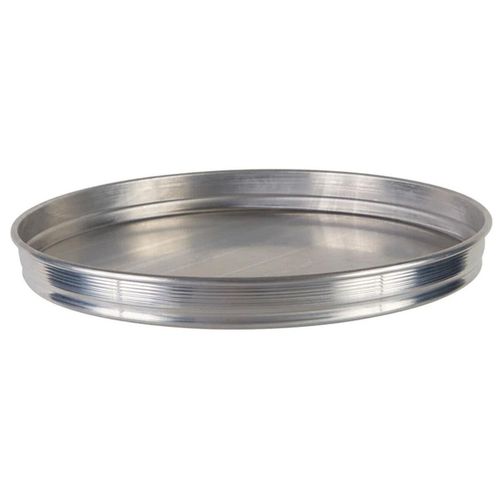 Winco 12 Stackable Aluminium Pizza Pan - 1